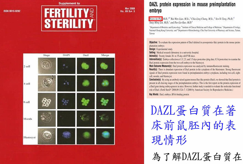 荣登2008年美国生殖医学会际知名学术杂志“Fertility and Sterility”封面